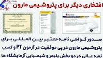 افتخاری دیگر برای پتروشیمی مارون