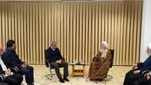  دیدار امروز پزشکیان با آیت‌الله جوادی آملی +عکس