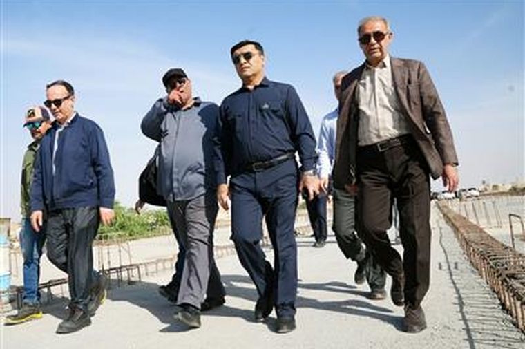 پل بتنی کریدور رودخانه جراحی؛ آماده برای انتقال خطوط حیاتی نفت و گاز
